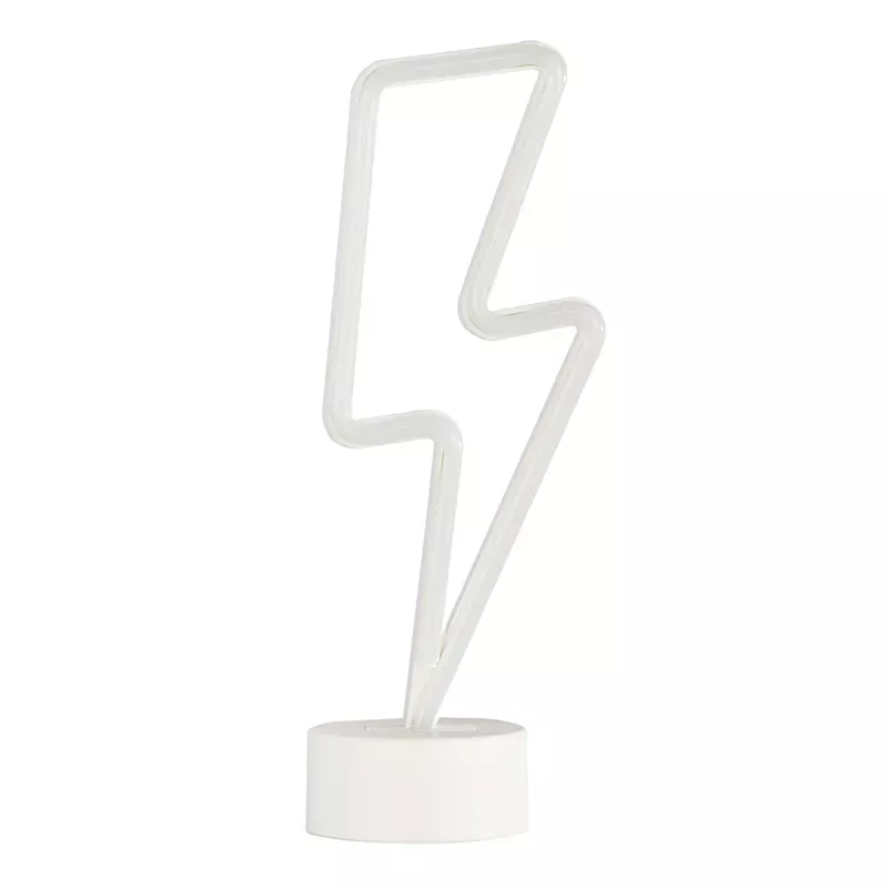 White Lightning Bold Neon Light Stand, 11"