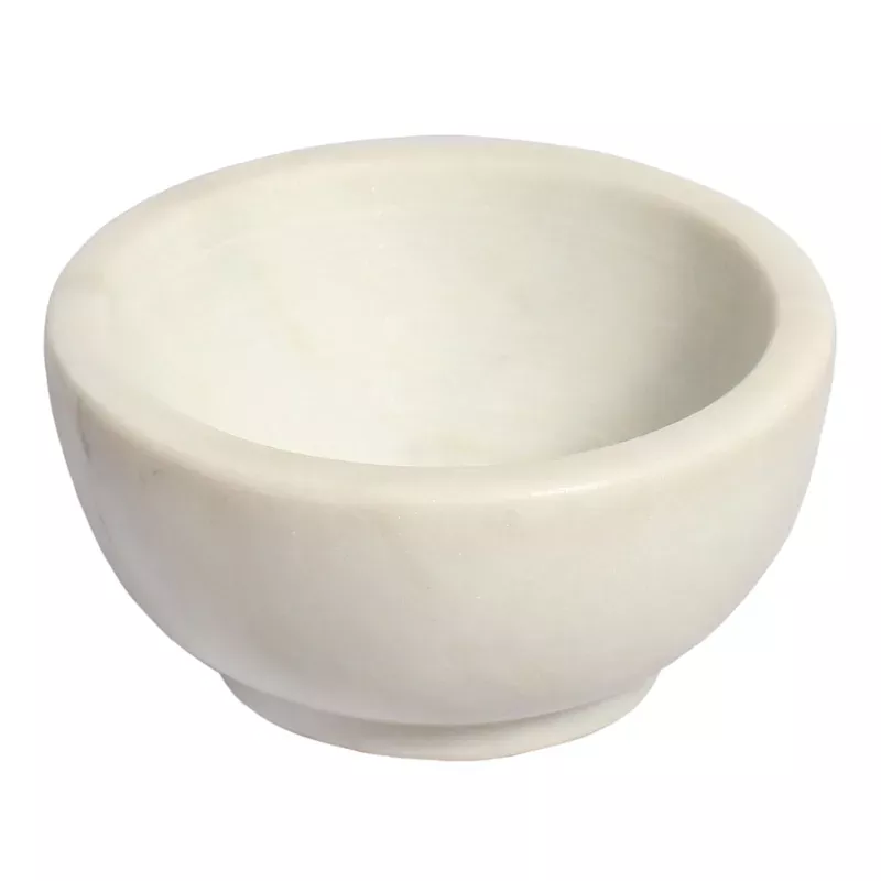 White Marble Bowl, Small