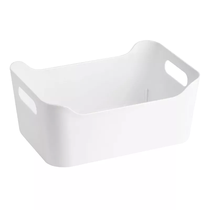 White Storage Bin, 3L