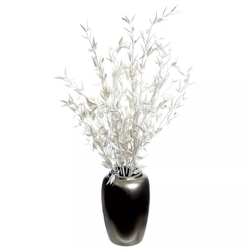White Willow in Silver Pot, 25"