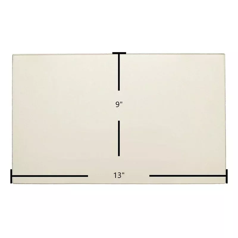 Whitfield Advantage I II II-T II-T Classic (Center) Ceramic Glass Panel (13″ x 9″) | Part #12146400