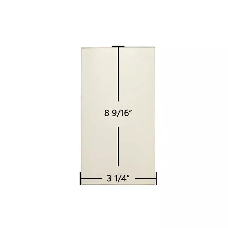 Whitfield Prodigy I & II WP3 Side Glass Panel (3 1/4″ x 8 9/16″) | Part #13546401