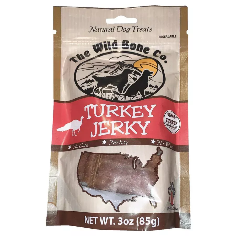 The Wild Bone Company Turkey Jerky - 3 oz