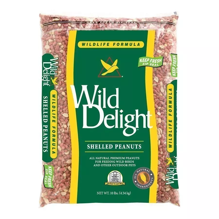 Wild Delight Shelled Peanuts - 10 lb