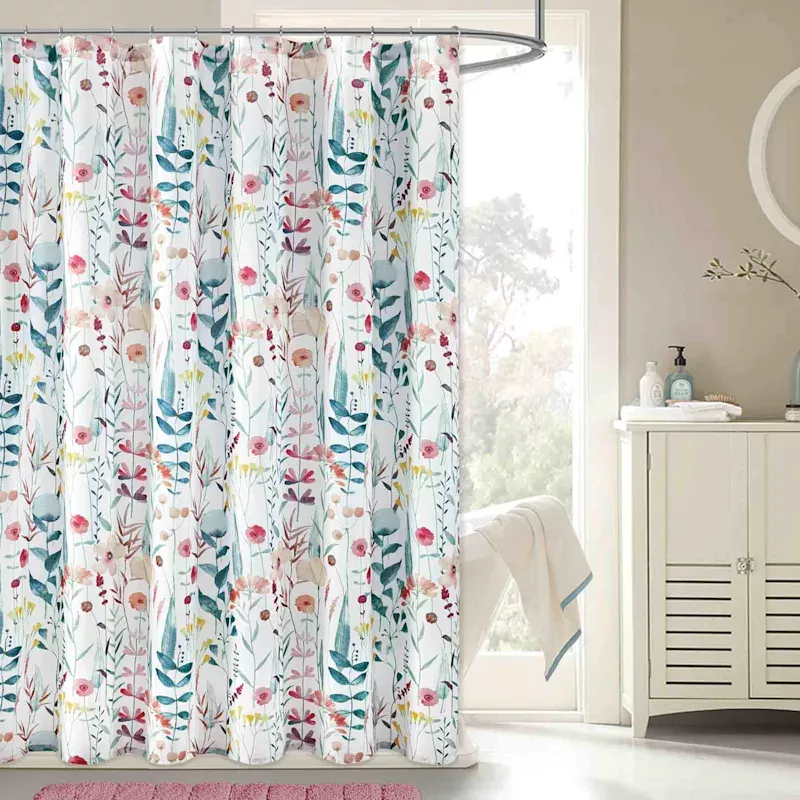 Wild Garden Print Shower Curtain, 72"
