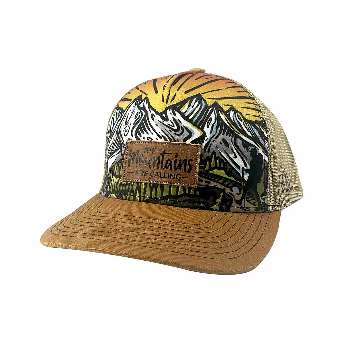 Wild Tribute The Mountains Are Calling Trucker Hat