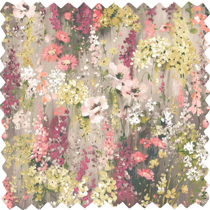 Wilderness Brown Sugar Linen Fabric