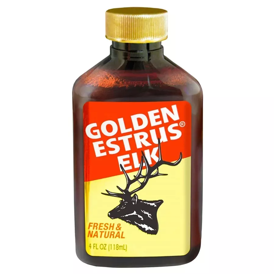 Wildlife Research Golden Estrus Elk Scent Liquid - 4 oz