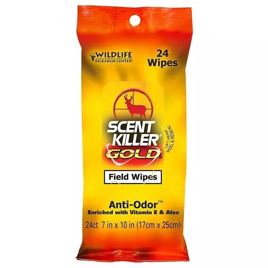 Wildlife Research Scent Killer Gold Field Wipes