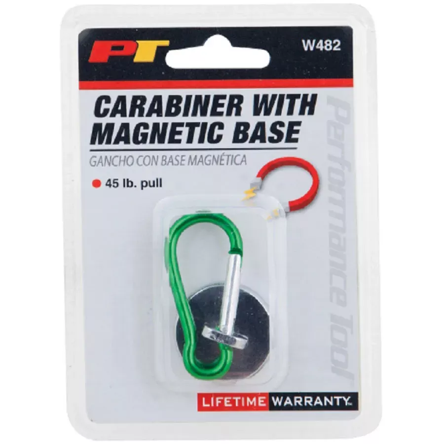Wilmar Performance Tool Carabiner with Magnetic Base