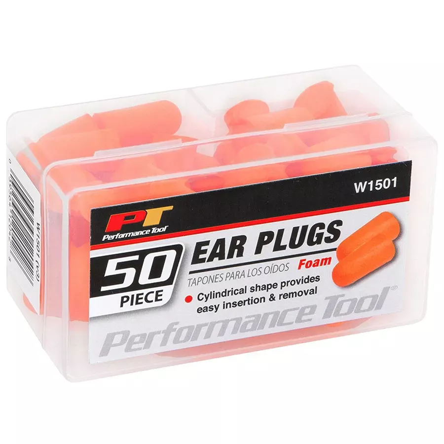 Wilmar Performance Tool Ear Plug in reusable case - 50 pcs