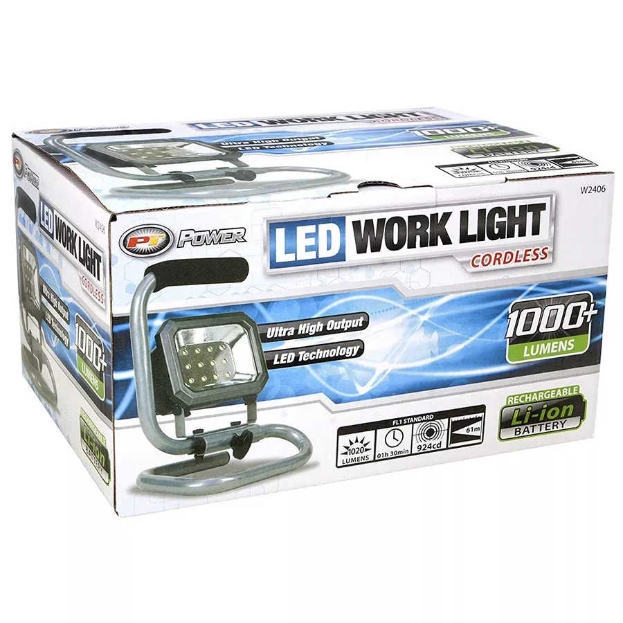 Wilmar Performance Tool Li-Ion LED Work Light - 1000 Lumens