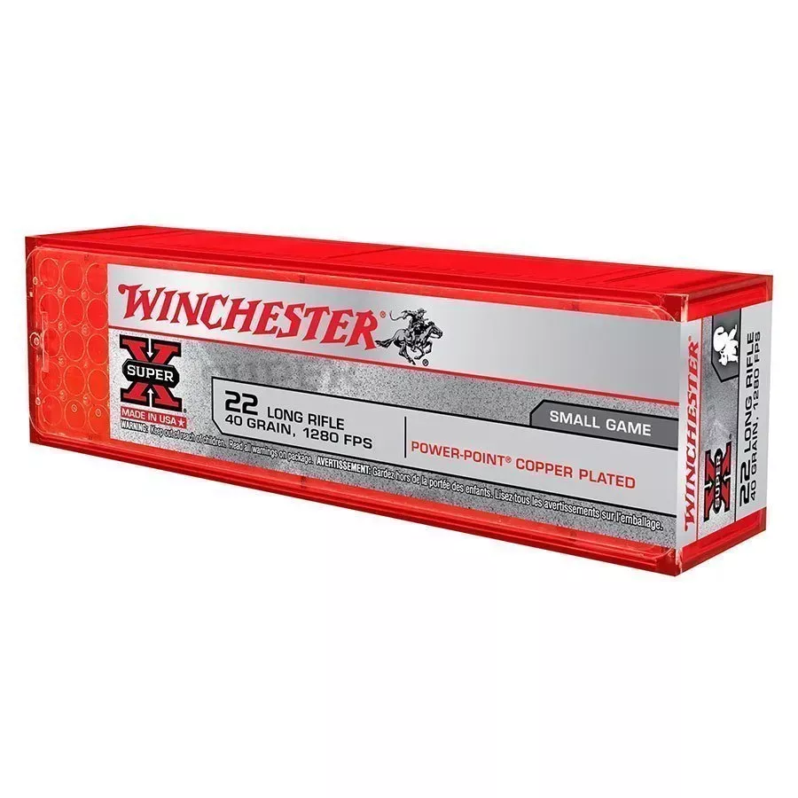 Winchester Super X Power-Point Rimfire Ammunition - .22LR