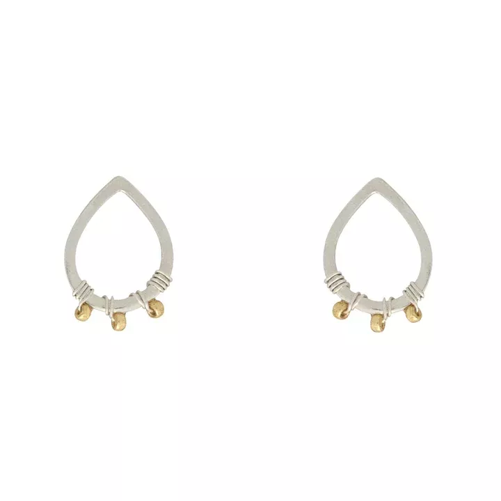 Women's Mixed Metal Ronja Post Earrings