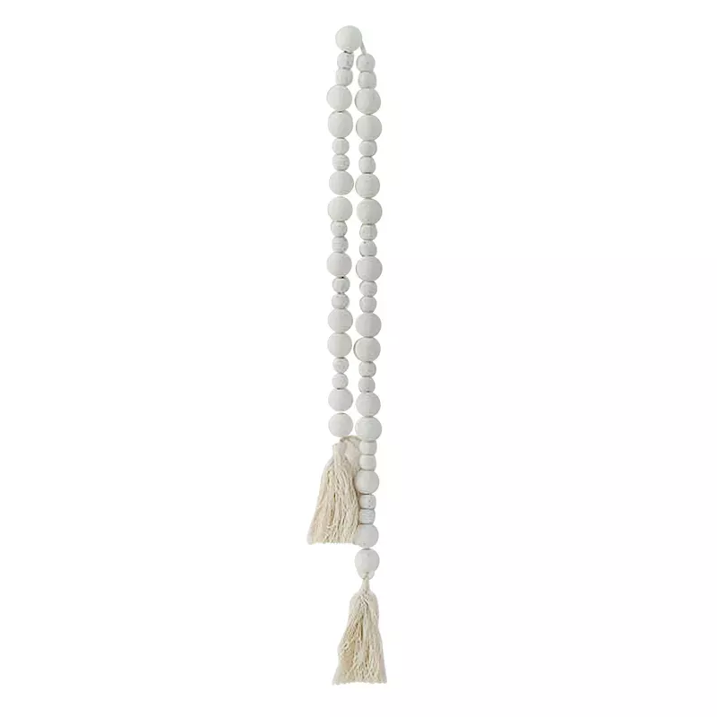 Wooden Bead Garland, 43.3"