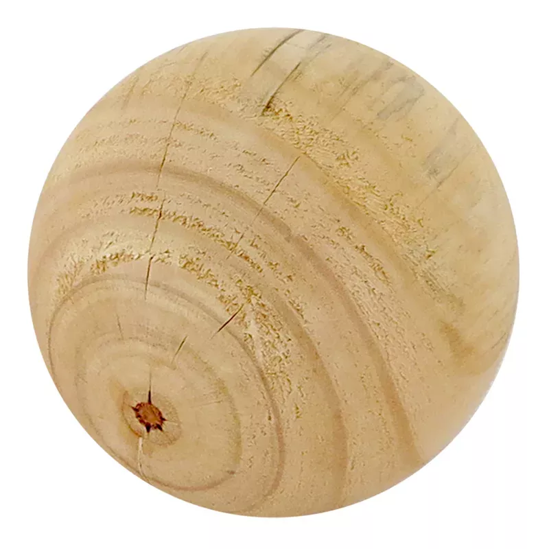 Wooden Decorative Ball, 5"