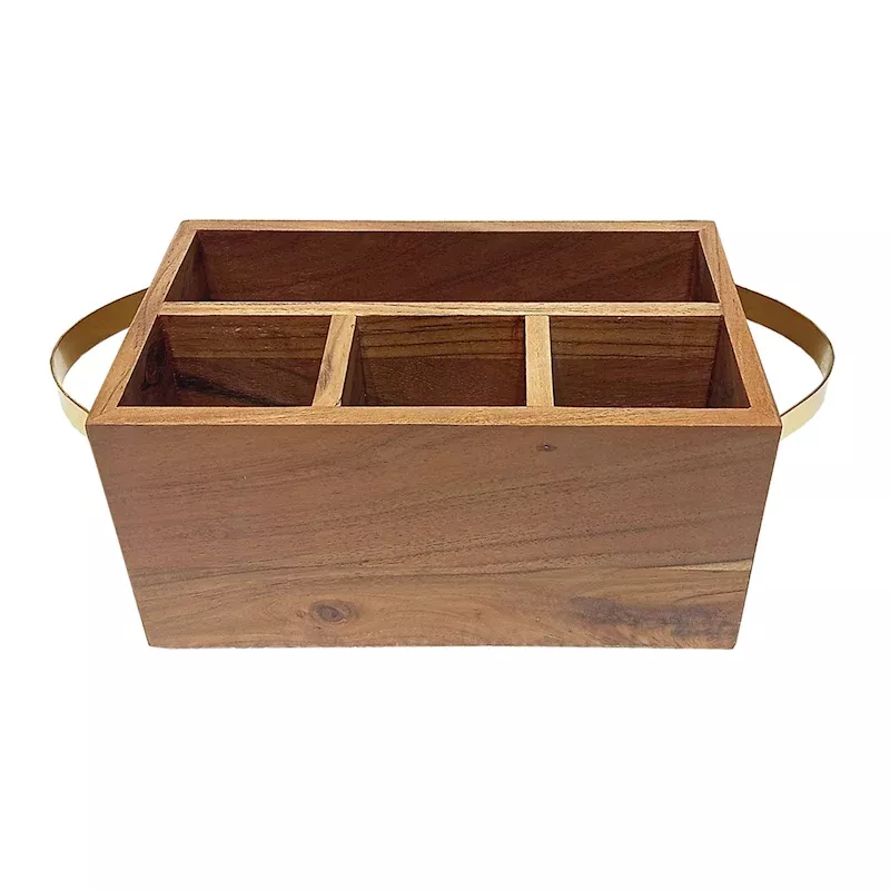 Wooden Utensil Caddy