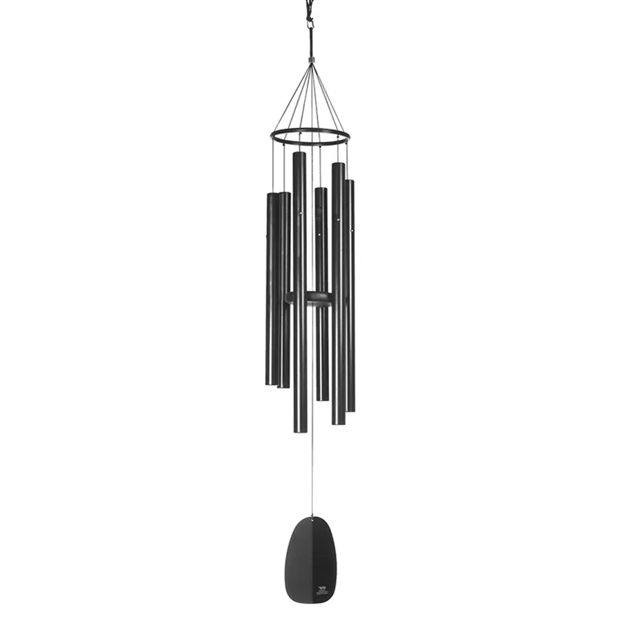 Woodstock Chimes Windsinger Chimes of Athena - Black