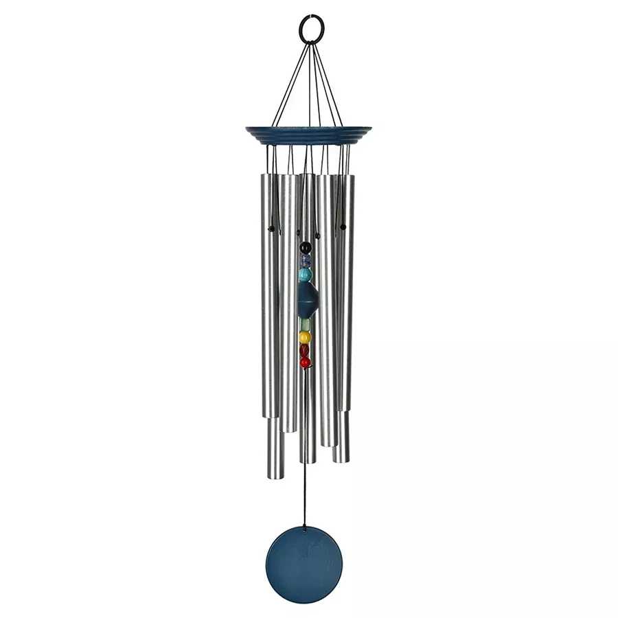 Woodstock Chimes Woodstock Chakra Chime - Seven Stones - Blue