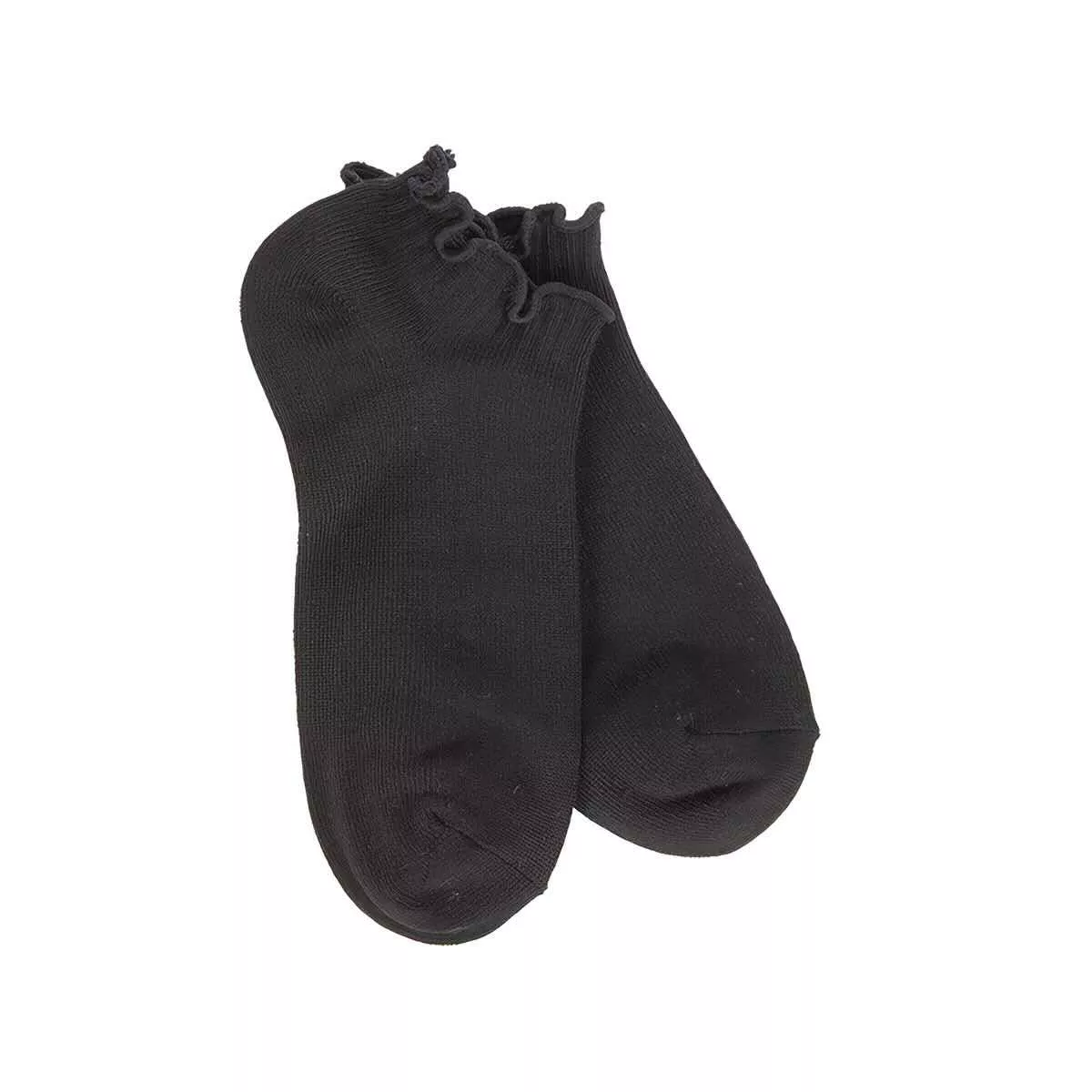 World's Softest Women's Weekend Quarter Crew Ruffle Socks