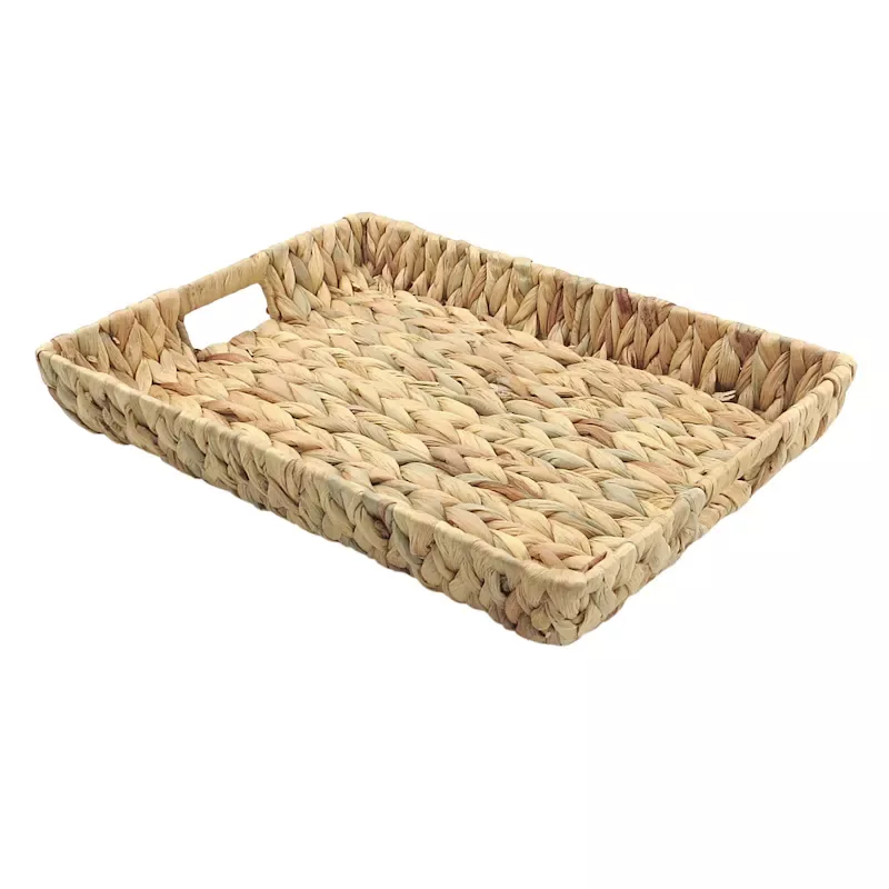 Woven Natural Rectangle Tray