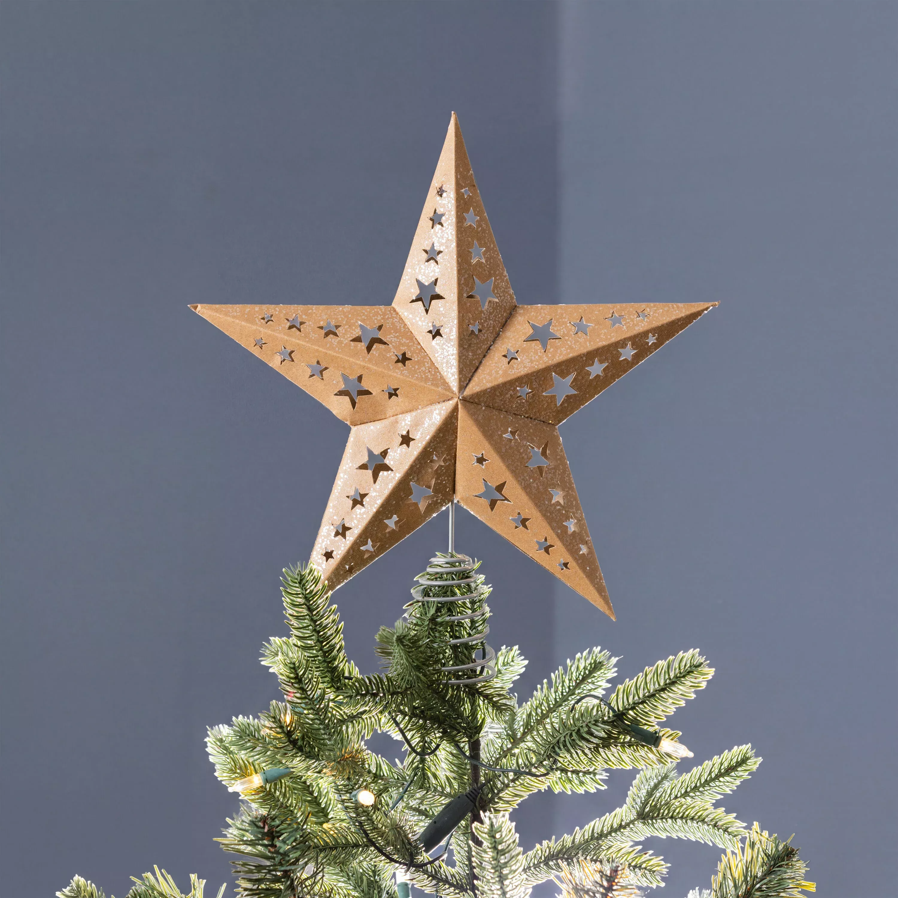 Woven Star Tree Topper