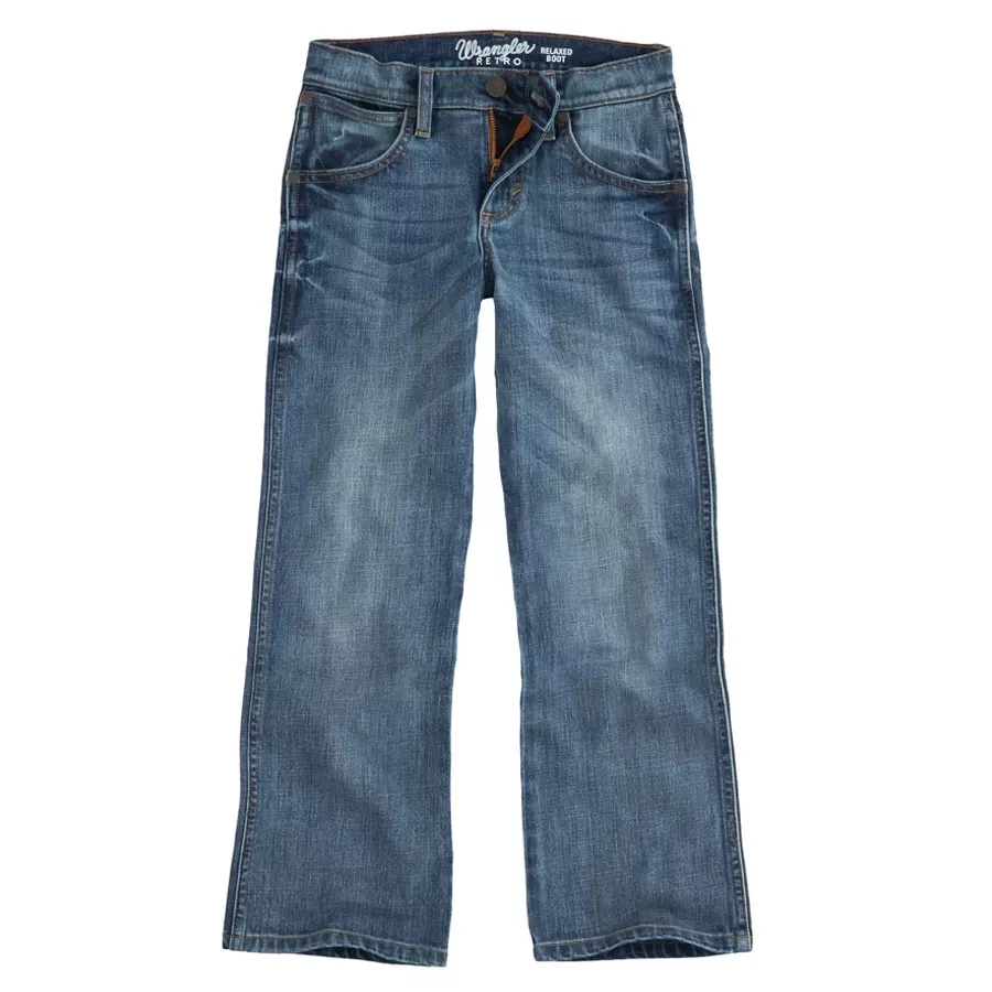 Wrangler Boy's Retro Relaxed Boot Jeans - Greeley