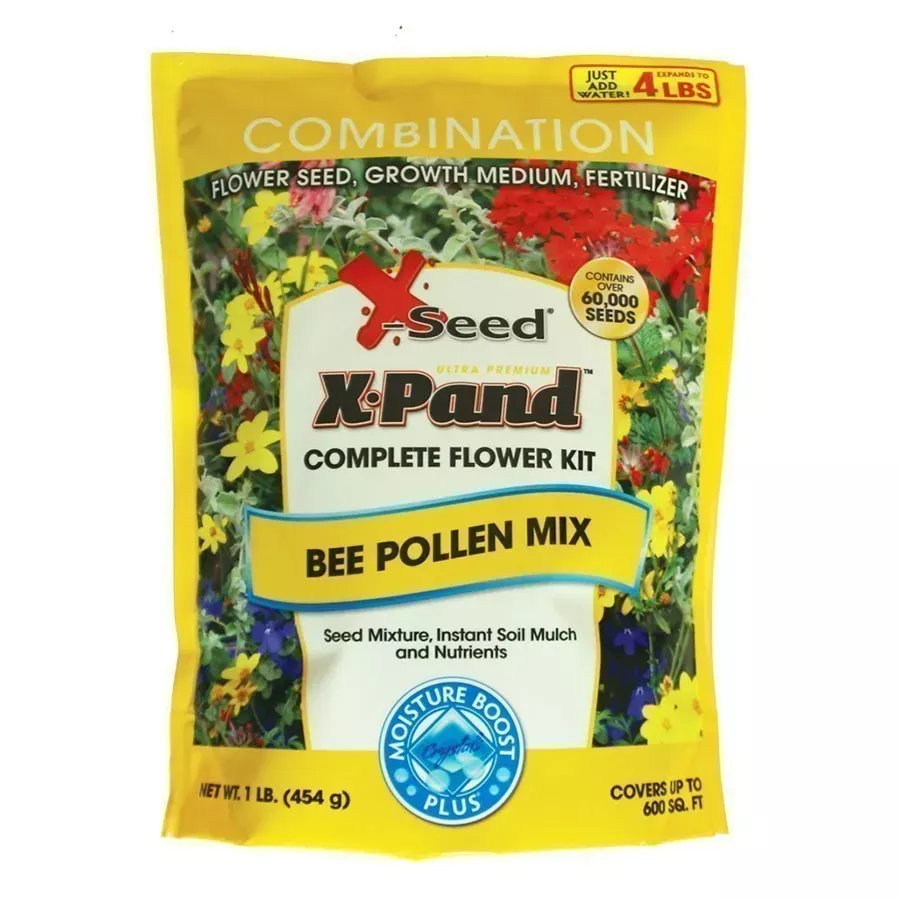 X-Seed X-Pand Bee Pollen Wildflower Seed Mixture - 1 lb