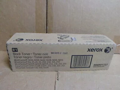 Xerox 006R01727 Black Toner Workcentre 5030 Genuine OEM Sealed