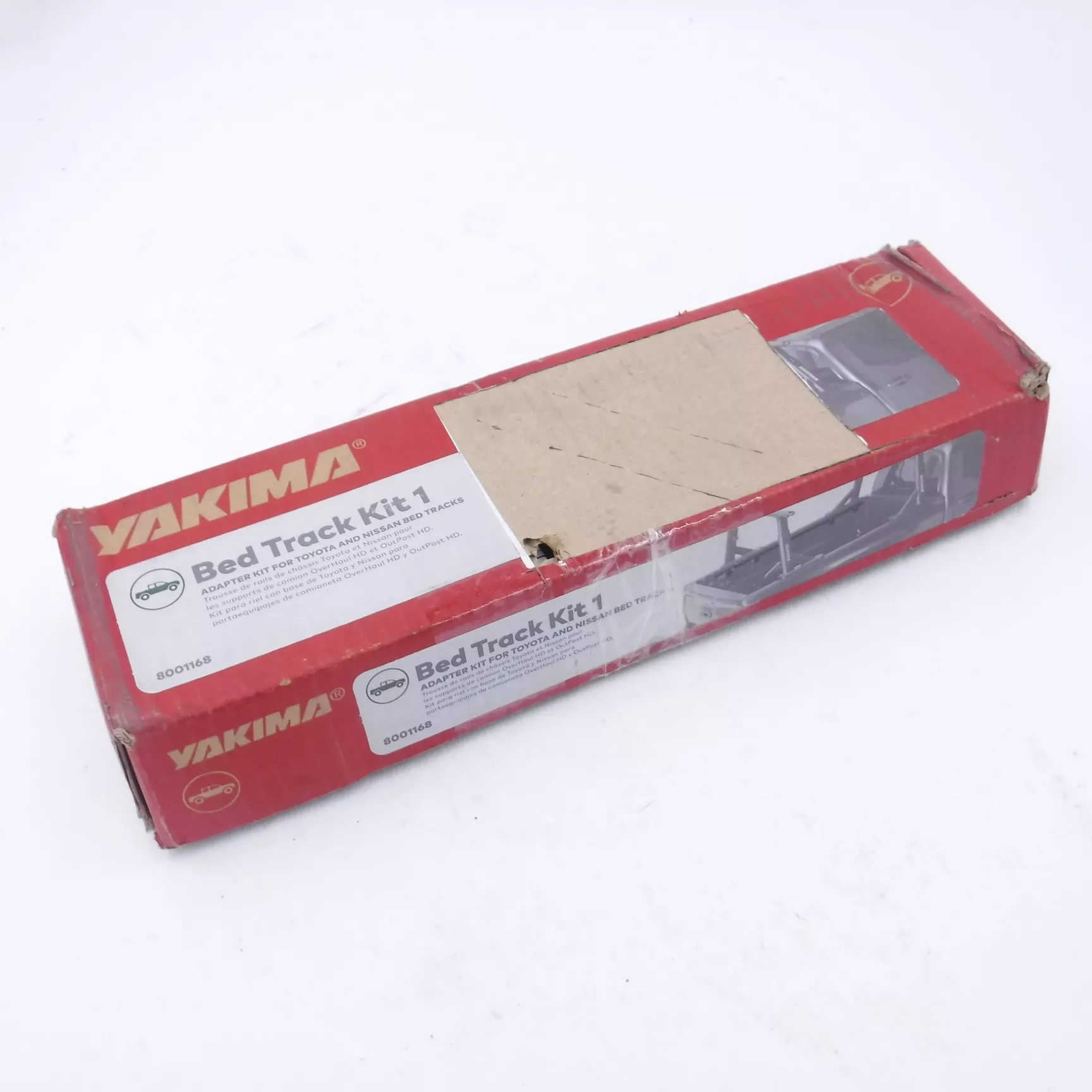 Yakima 8001168 Bed Track Kit 1 Adapter Kit for Toyota & Nissan Bed Track