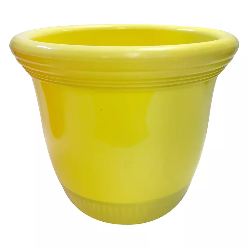 Yellow Capri Outdoor Planter, Medium