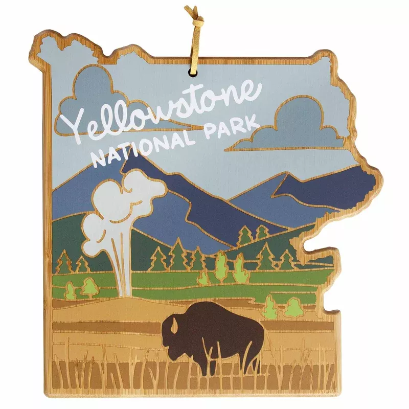 Yellowstone Cutting Board with Artwork by Summer Stokes