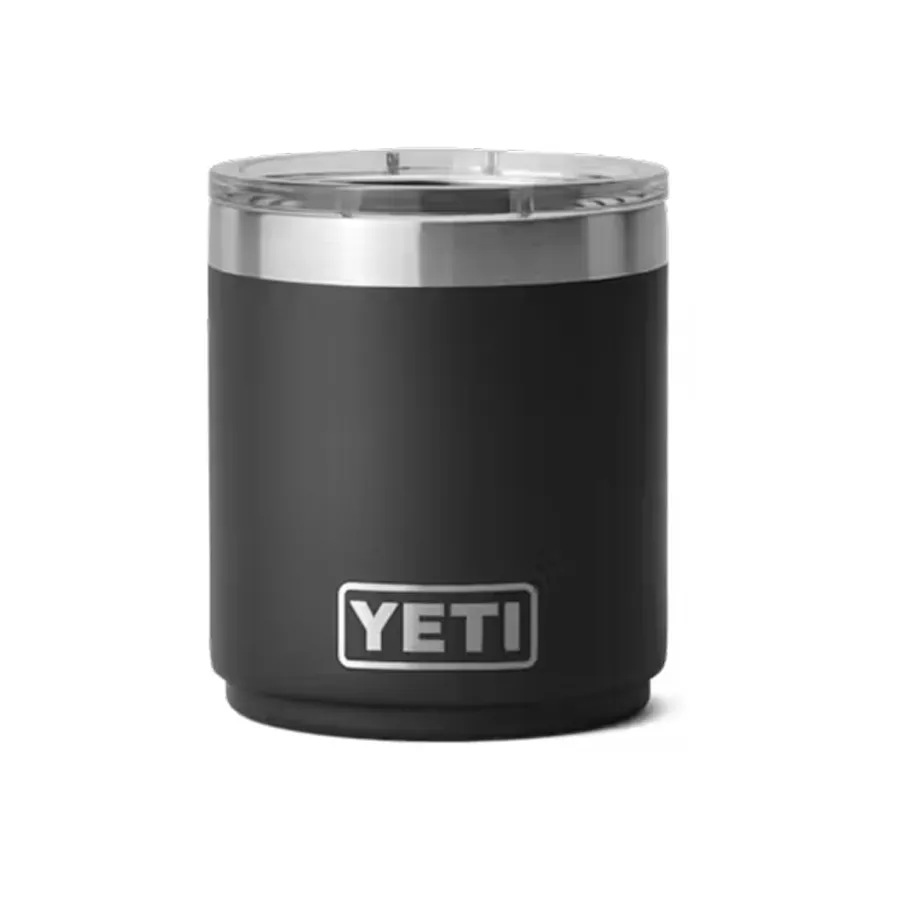 YETI Rambler Lowball Mug - Black - 10 oz