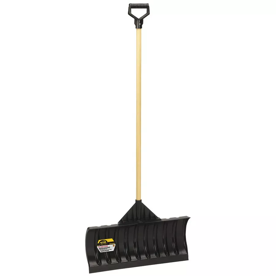 YO-HO Quality Tools Poly Snow Pusher - 24"
