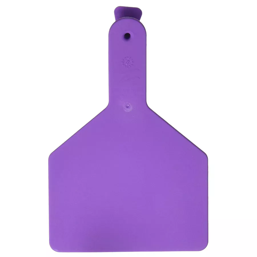 Z Tags One Piece Blank Cow Tag - Purple