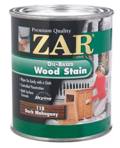 Zar 11812 Oil-Based Wood Stain, 1 Qt.