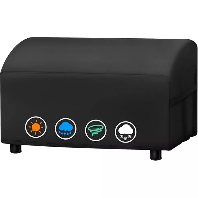 ZBXFCSH Heavy Duty 600D Polyester Cover Compatible with Z Grills Cruiser 200a Portable Pellet Grill, Waterproof Small Tabletop BBQ Grill Cover, 25”L x 20”W x 13”H