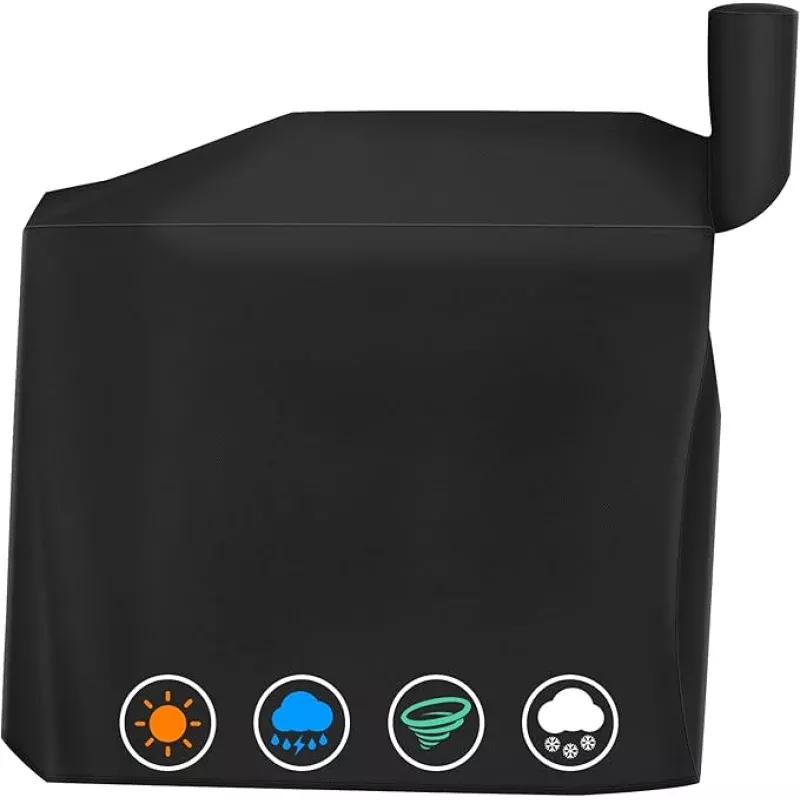 ZBXFCSH Heavy Duty ZGC-02B Full Length Grill Cover Compatible with Z Grill 700 Serial Wood Pellet Grills and Compatible with ZPG-450A ZPG-550B Grills