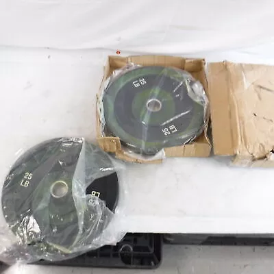 Zelus 2 Piece Weight Plate Set 25 Pounds GLP-SD2P-25