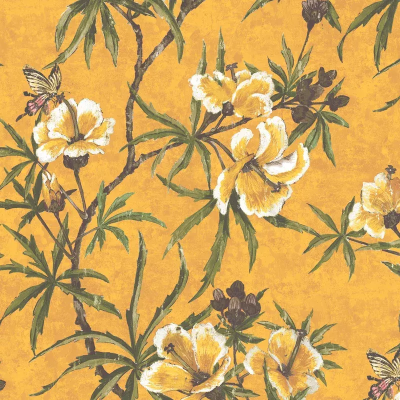 Zen Imperial Yellow Wallpaper
