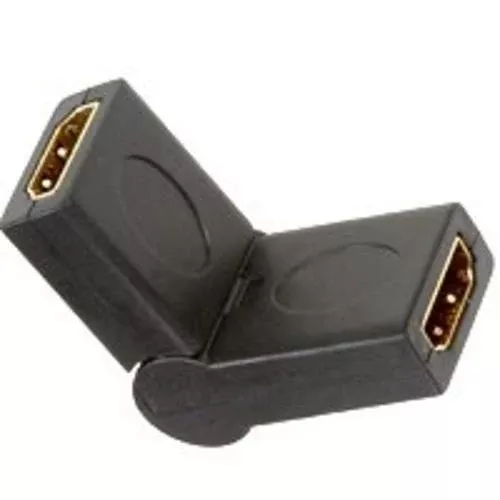 Zenith VA3001HDEX Foldable Hdmi Extender, 2.25"x0.87"x0.5", Black