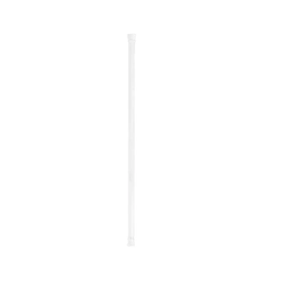 Zenna Home 608-W Shower Tension Rod, 60 Inch