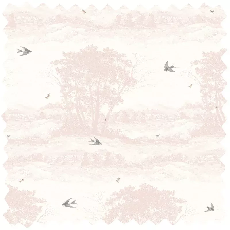 Zephyr Blush Linen Fabric