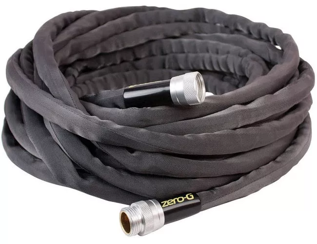 Zero-G 4001-50 Kink Resistant Garden Hose, 5/8" x 50', Black
