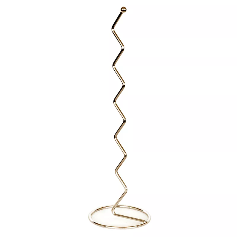 Zig Zag Satin Nickle Toilet Paper Holder