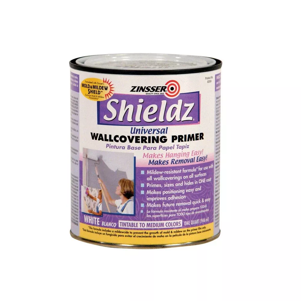 Zinsser 2504 Shieldz Universal Wall Covering Primer, 1 Quart