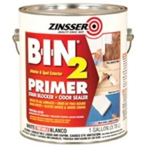 Zinsser 259931 Primer Stain Blocker Odor Sealer, 1 Gal, White