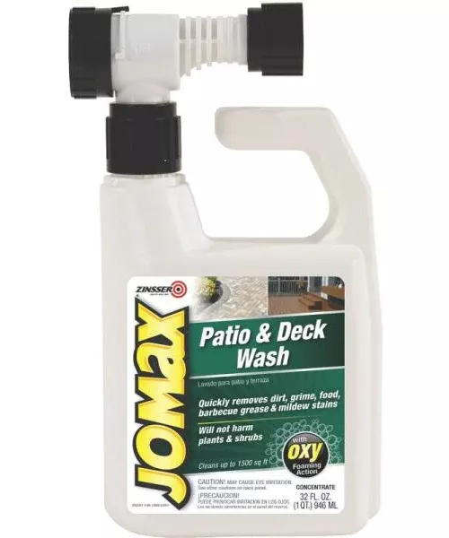 Zinsser 60200 Jomax Deck Cleaner Hose End, 1 Quart